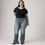 726 High-Rise Flare Women's Jeans (Plus Size)