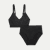 Women’s Seamless Scoop Bralette + High Rise Brief Pack 1