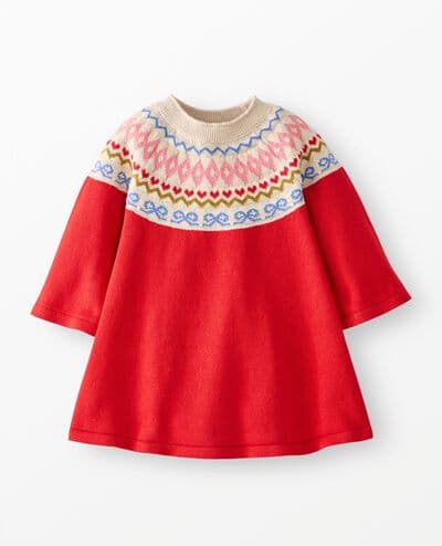 Baby Holiday Sweater Dress