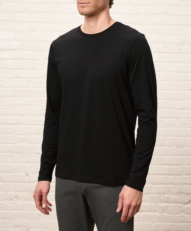 Men’s Softspun Essential Crewneck Long Sleeve Tee