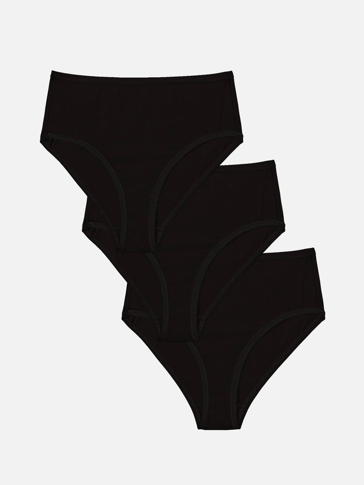 Organic Comfort High Waist Brief 3 Pack