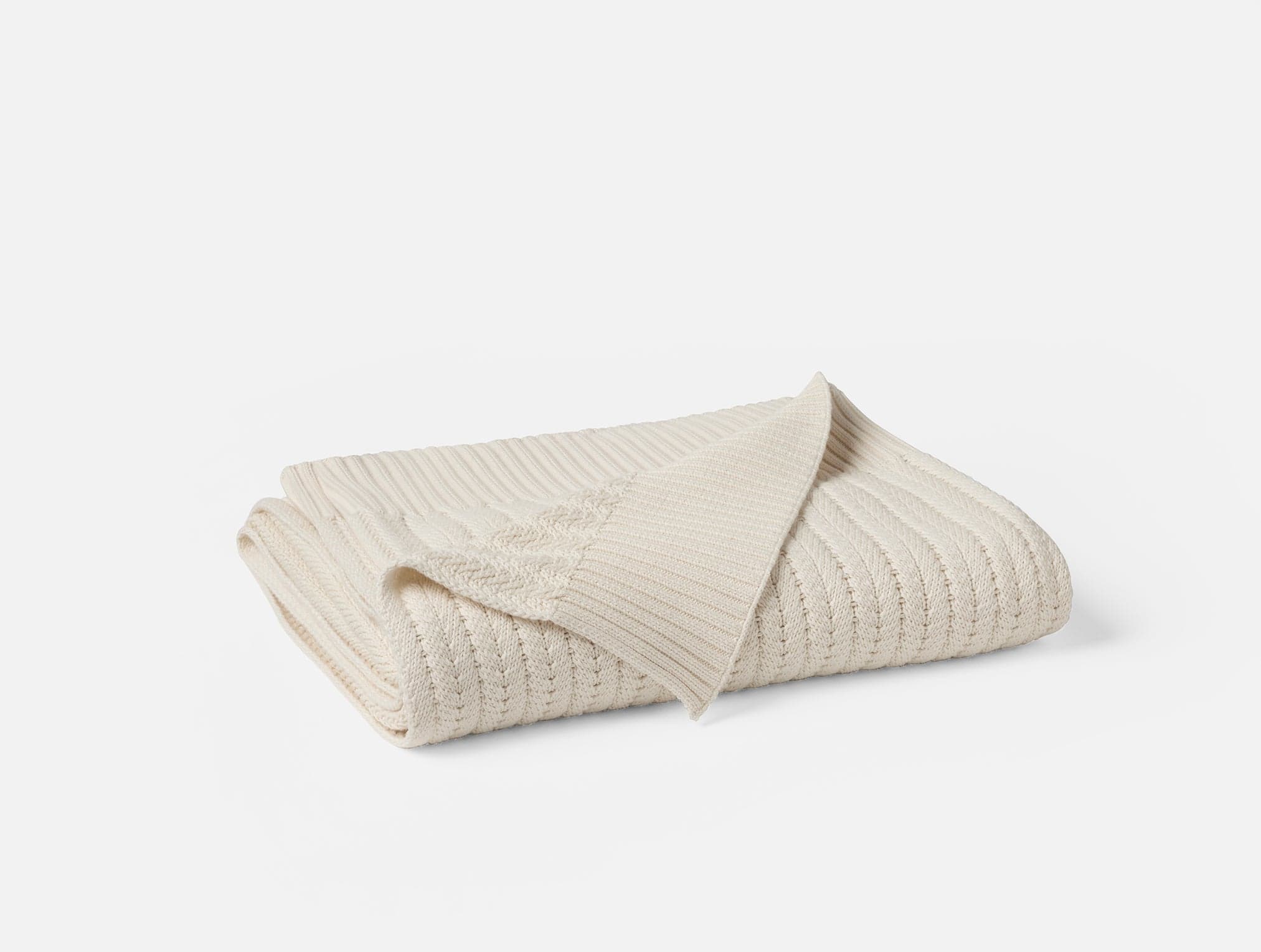Casa Loma Organic Knit Throw 1