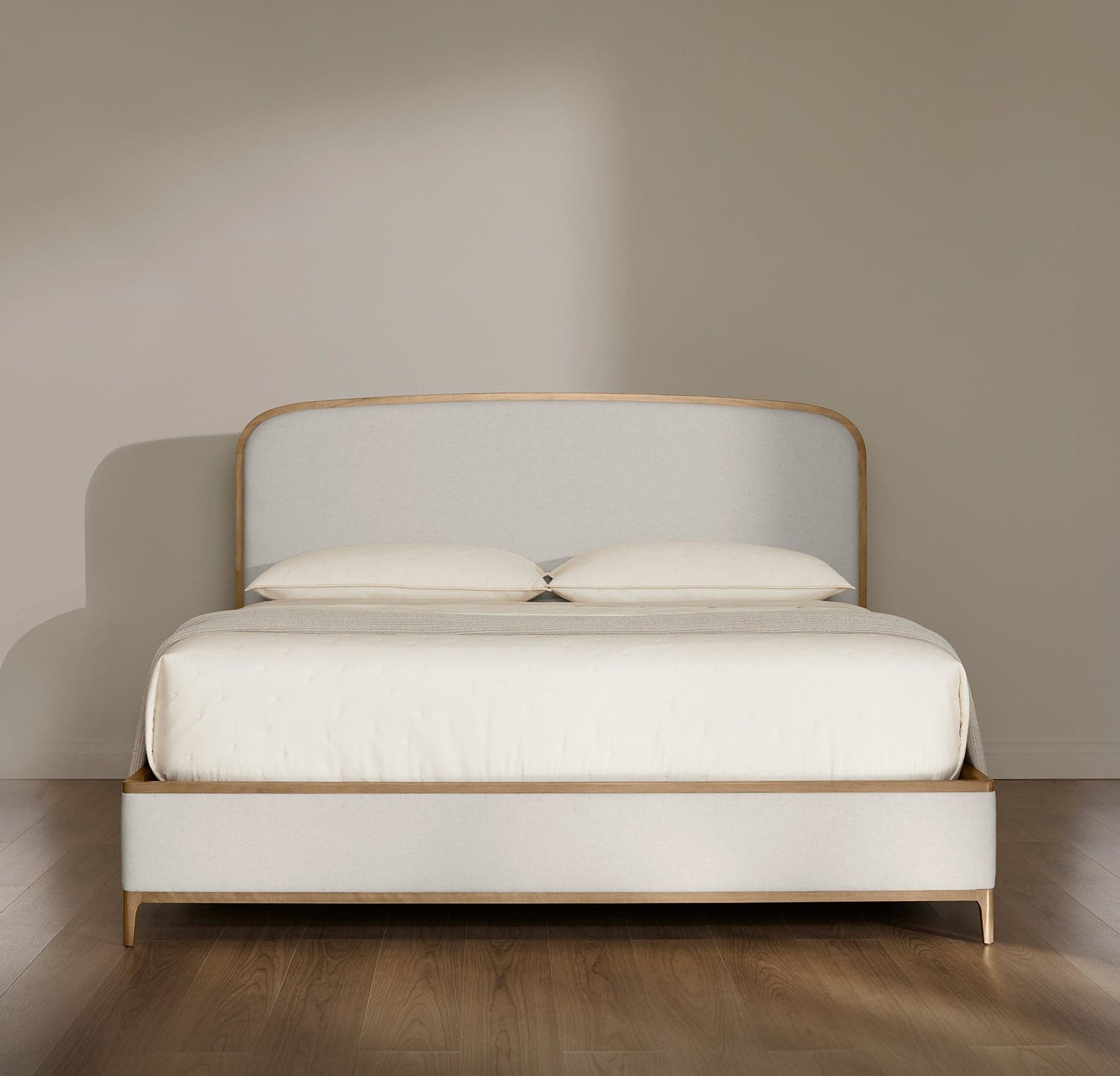 Upholstered Curve Bed 1