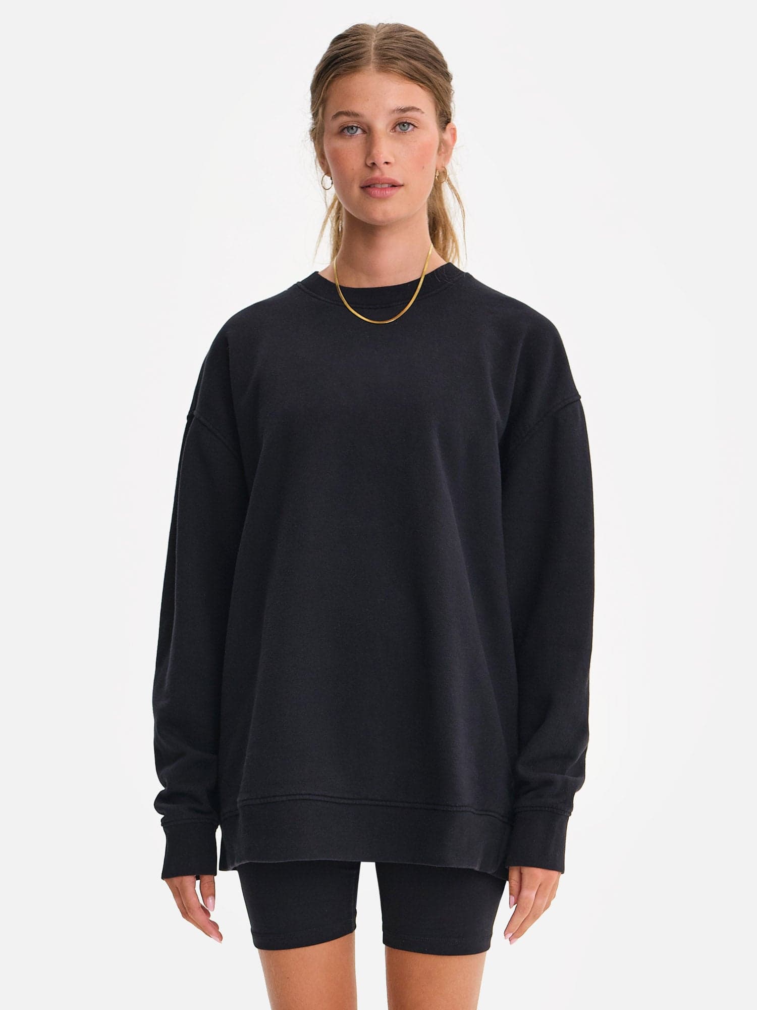 Organic Fleece Oversized Sweatshirt