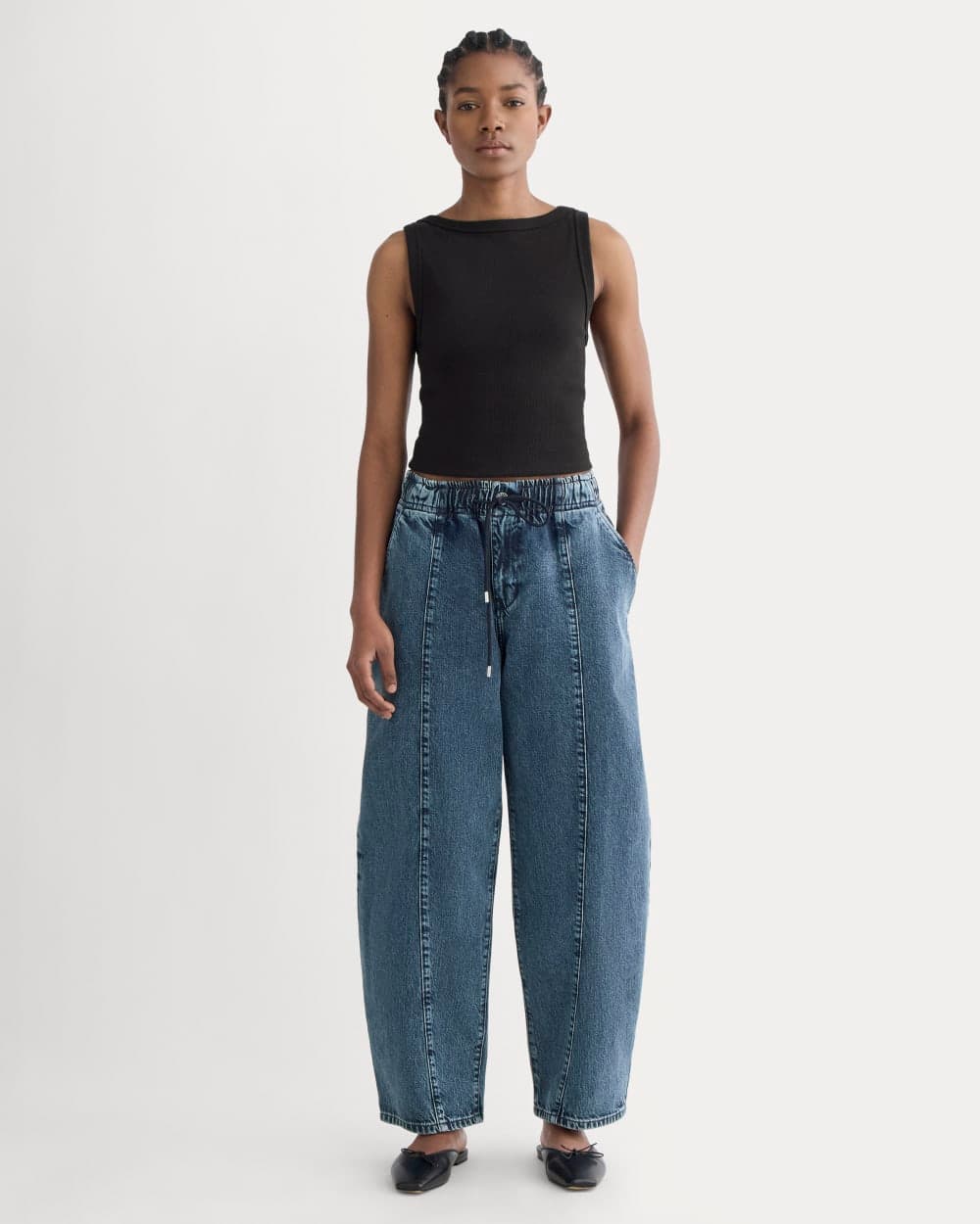 The Drawstring Baggy Jean