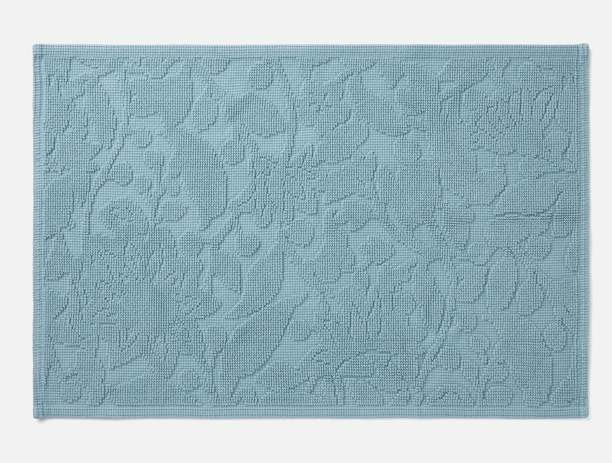 Wildflower Organic Bath Rug 1