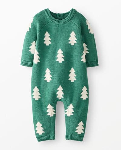 Baby Holiday Sweater Romper