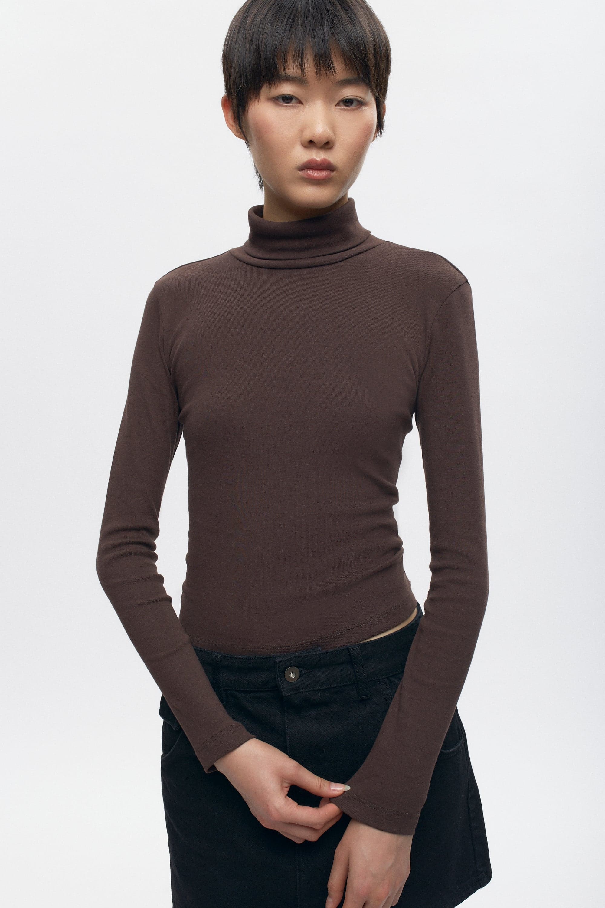 Women's Fitted Turtleneck
