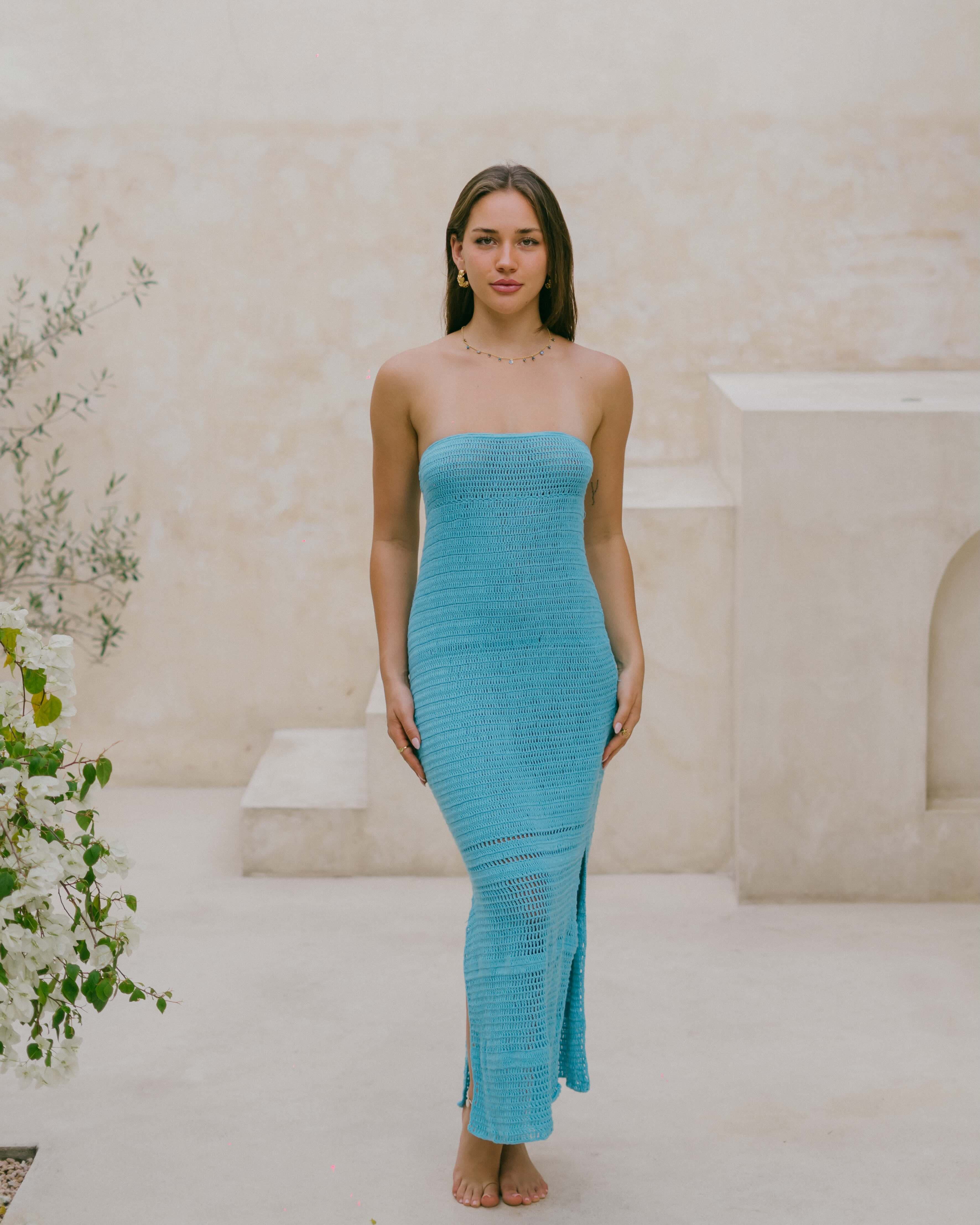 Azure Maxi Dress 1