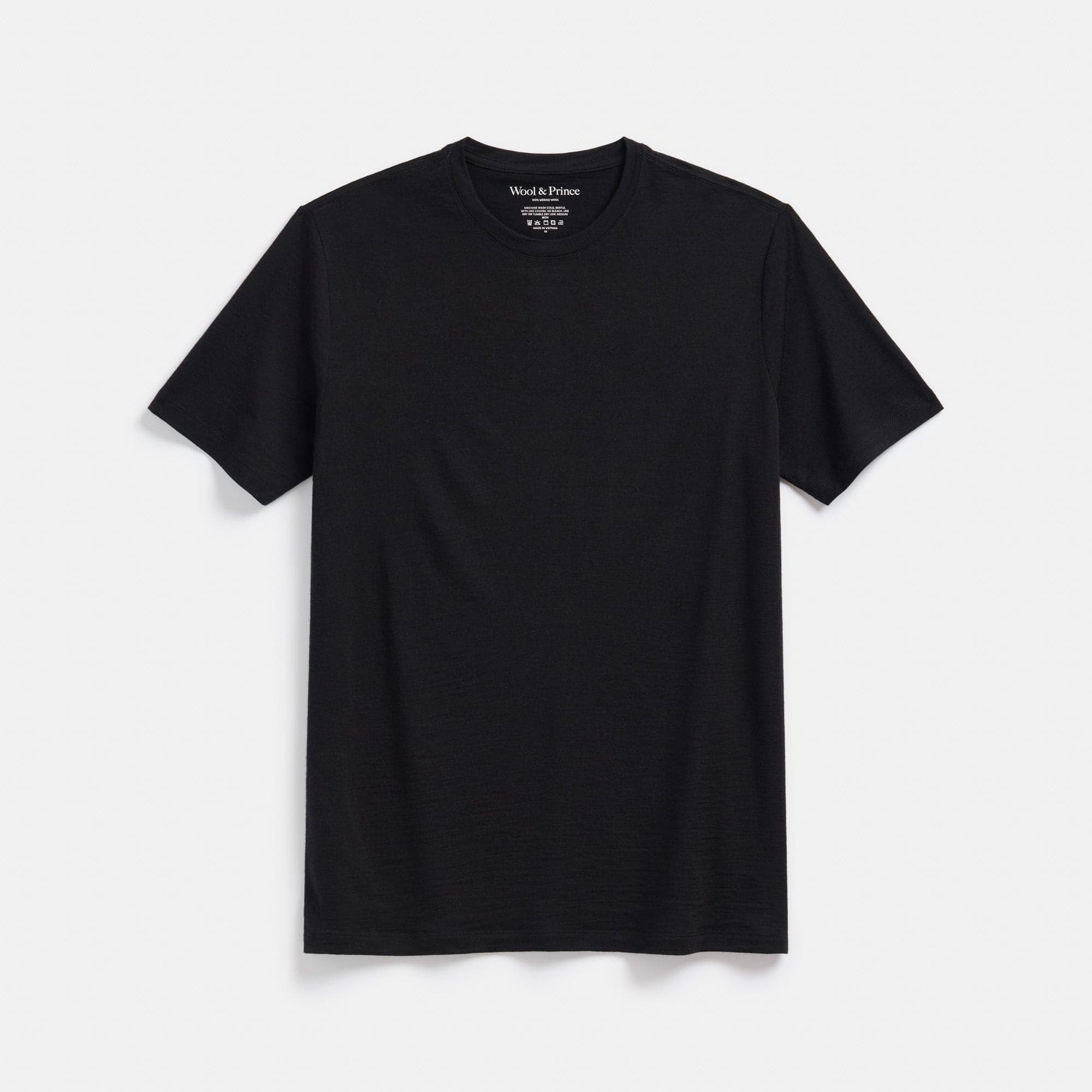 100% Wool Crew Neck Tee
