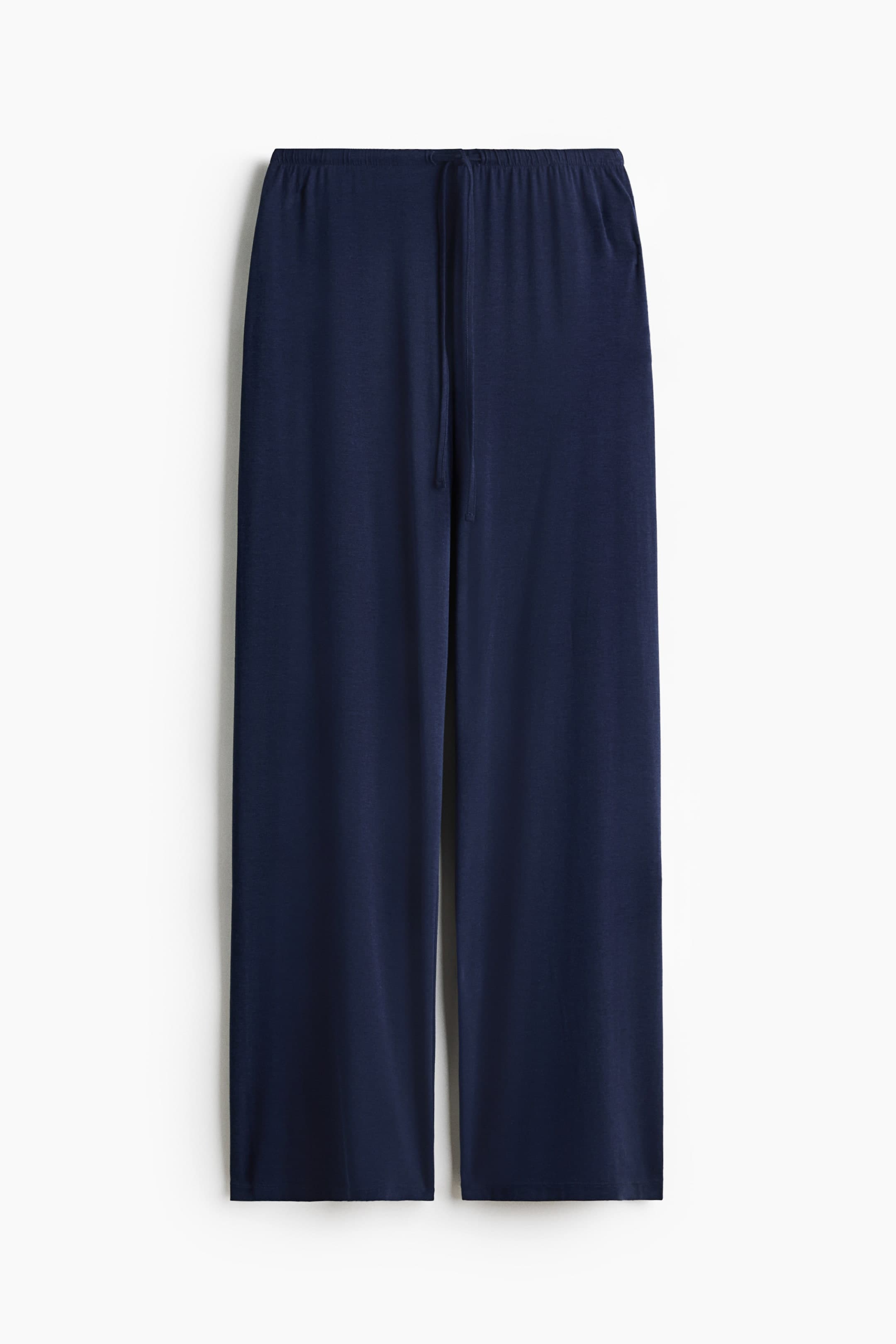 Pantalon en maille fine avec cordon de serrage