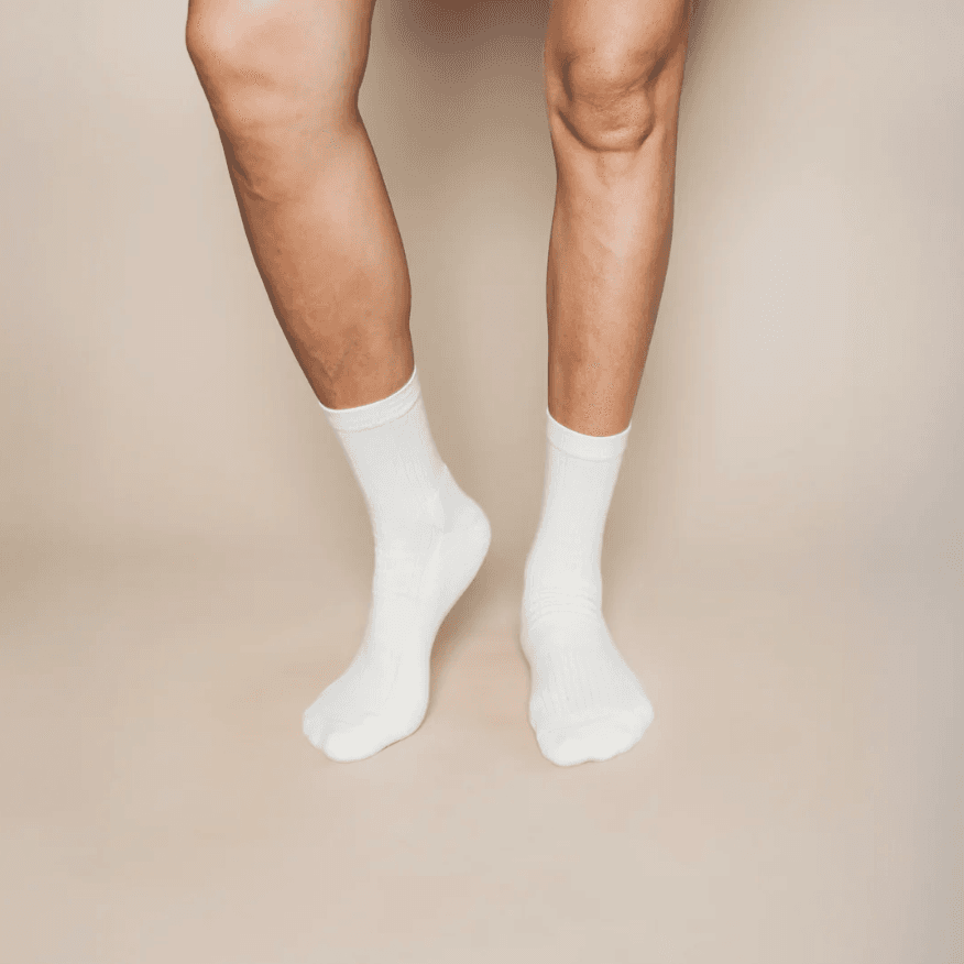 Natural (no dye) Cotton Quarter Pacers (Midweight) - 97% Organic Cotton