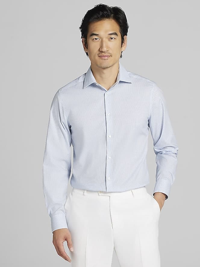 Slim Fit Supima Cotton Dress Shirt 1