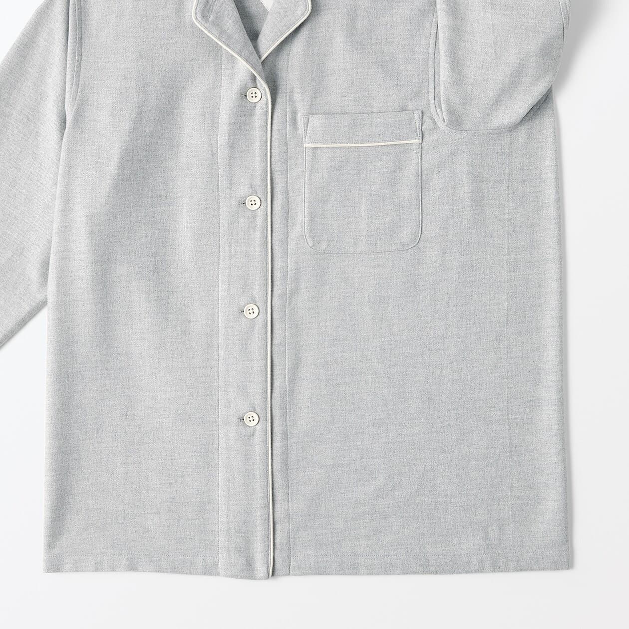 Pyjama flanelle sans couture latérale pour femme 1