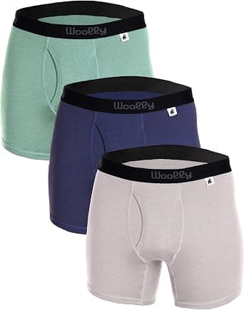 Men's Merino Boxers By Woolly | RWS Certified | Soft, Stink Free, Seattle Designed