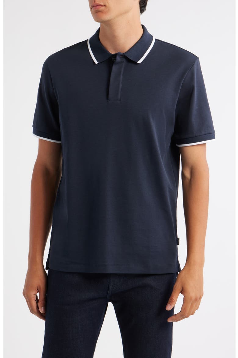 Parlay Tipped Cotton Polo