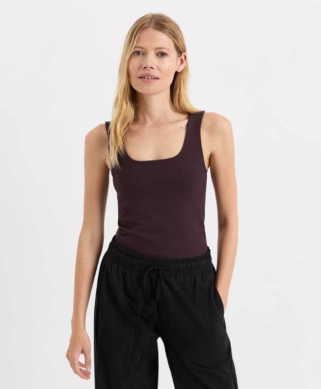 On The Go-To Square Neck Tank 1