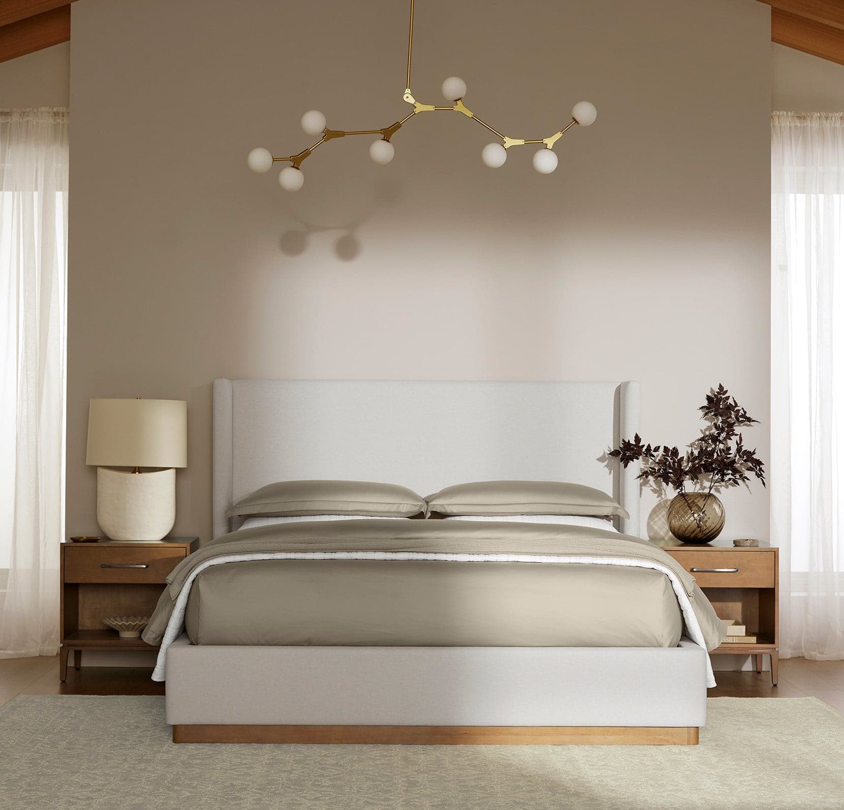 Bed & Nightstand Bundle 1