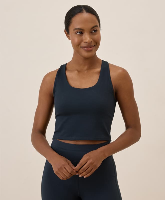 On the Go-To Crop Tank