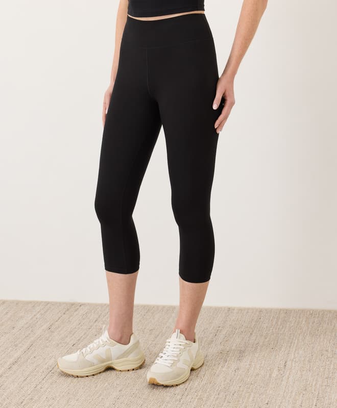 Organic On The Go-To Cropped Legging 1