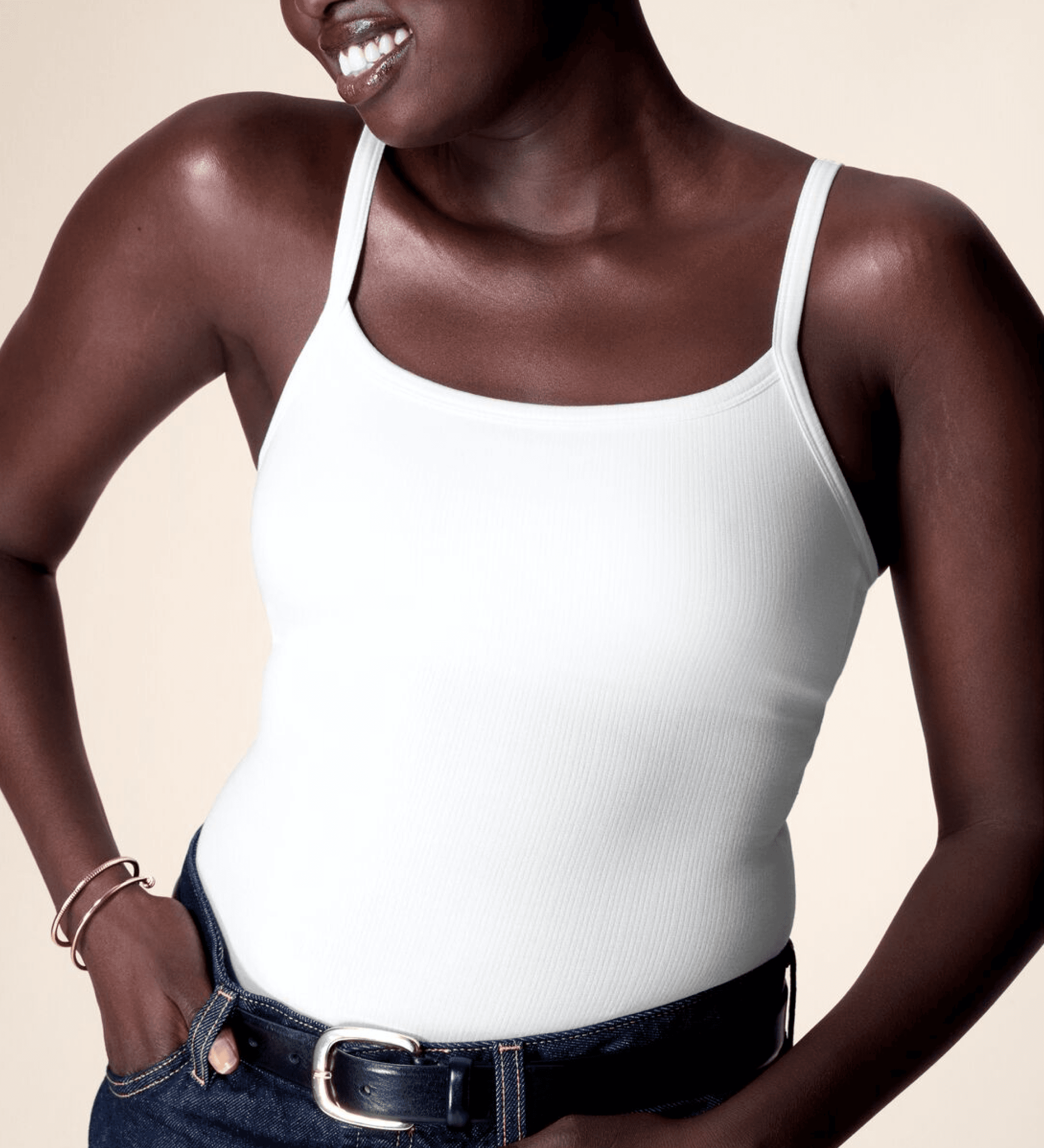 Women's Built-In Bra Seamless Cami + Brief Pack
