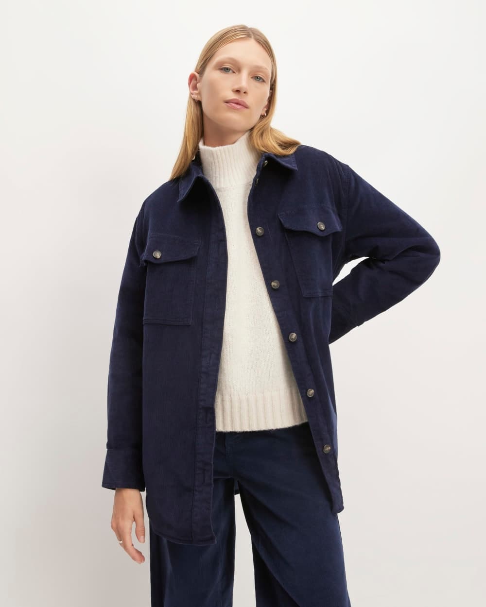 The Corduroy Oversized Shirt Jacket