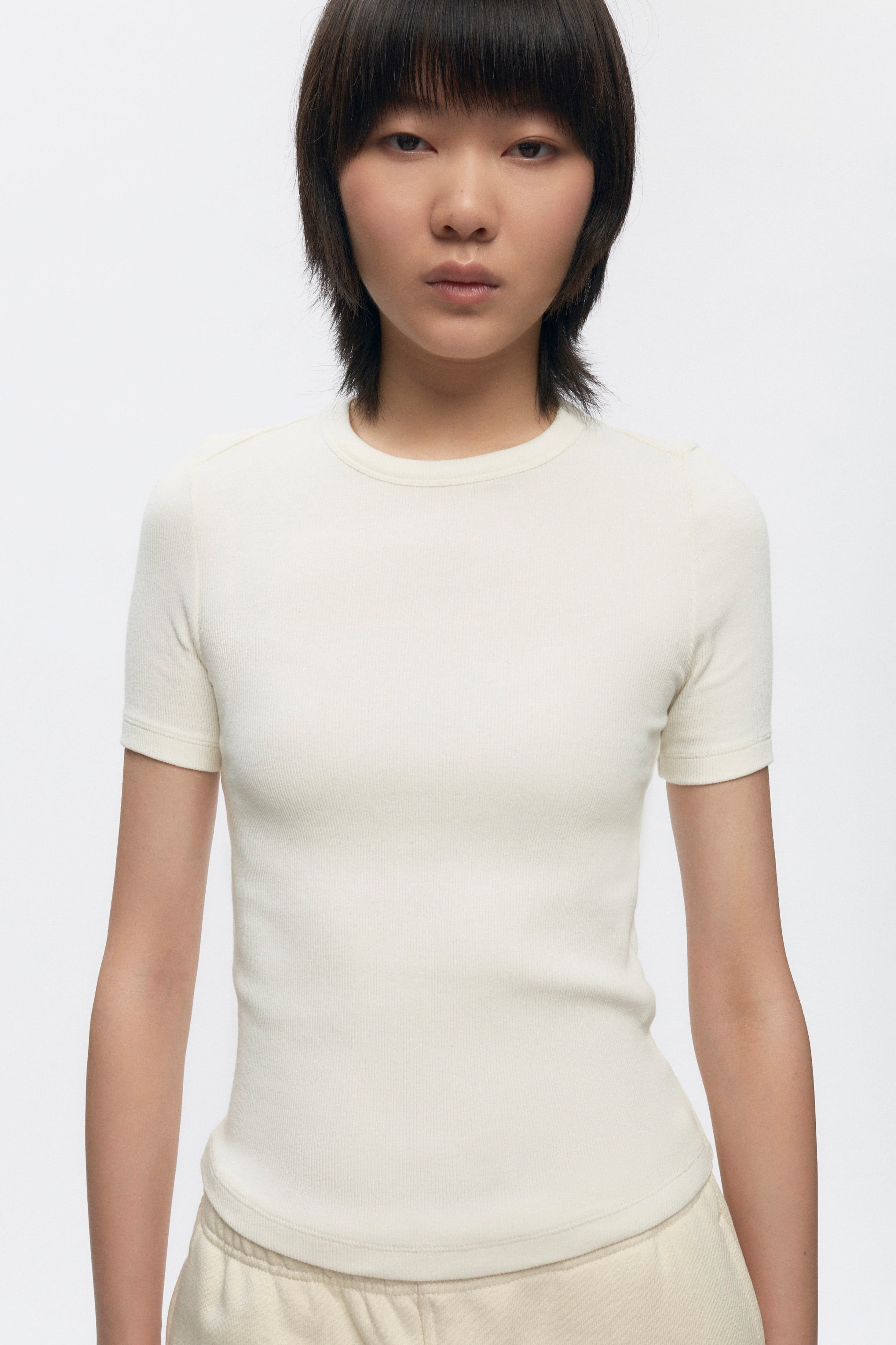 Women's Fitted Rib Tee