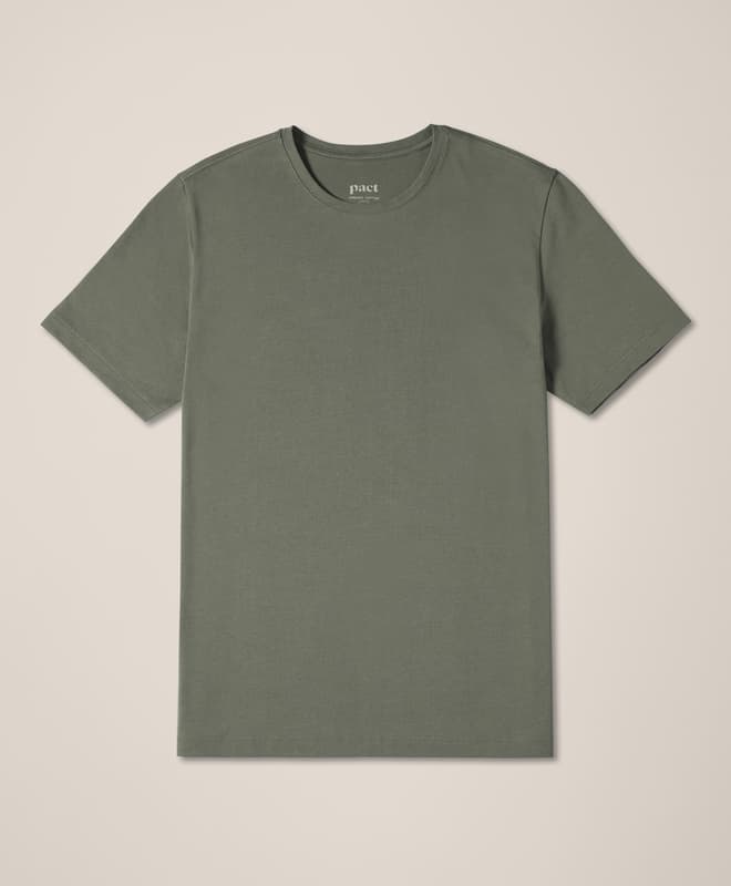 Organic Luxe Essential Classic Fit Crewneck Tee
