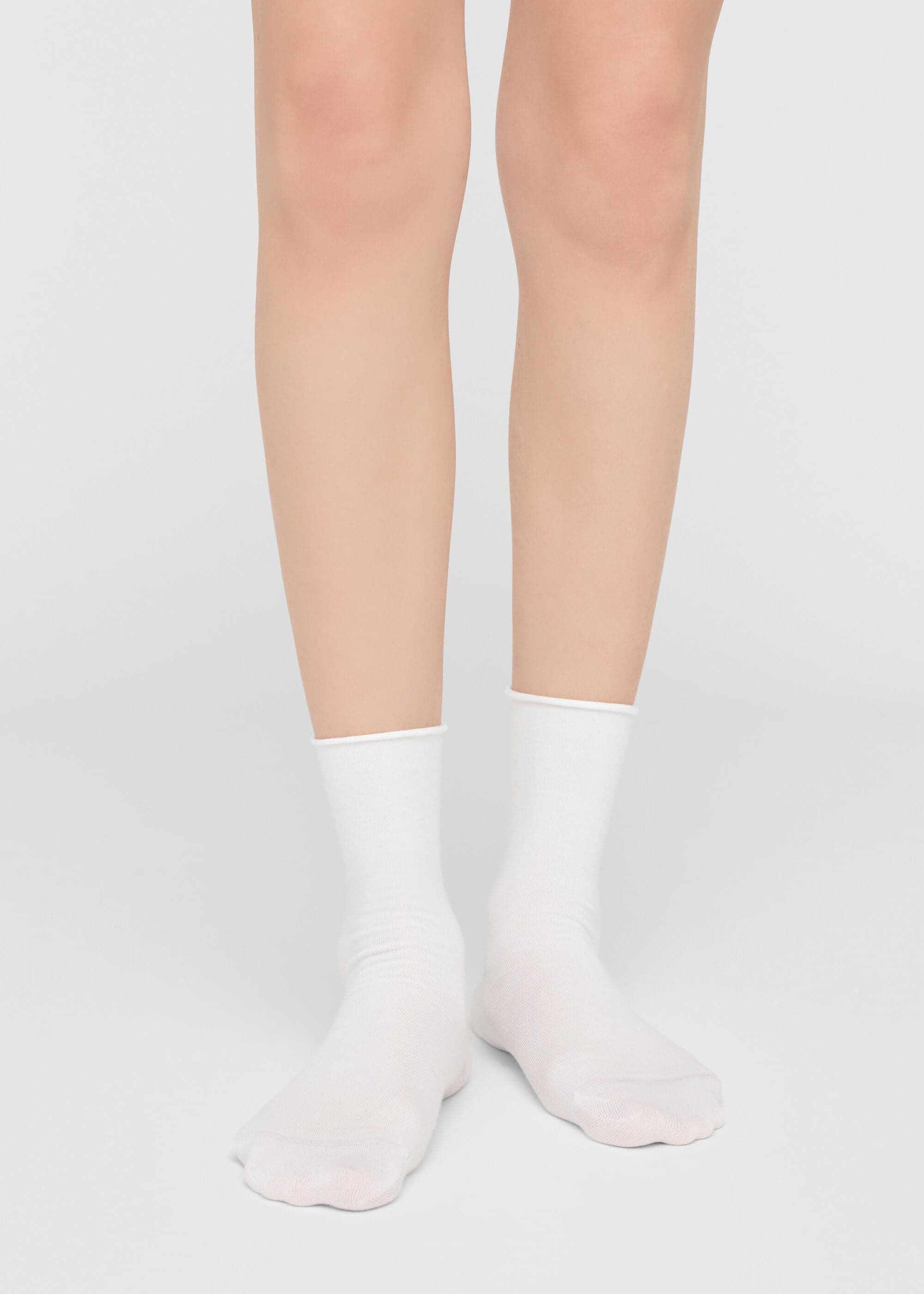 Non-Elastic Cotton Ankle Socks 1