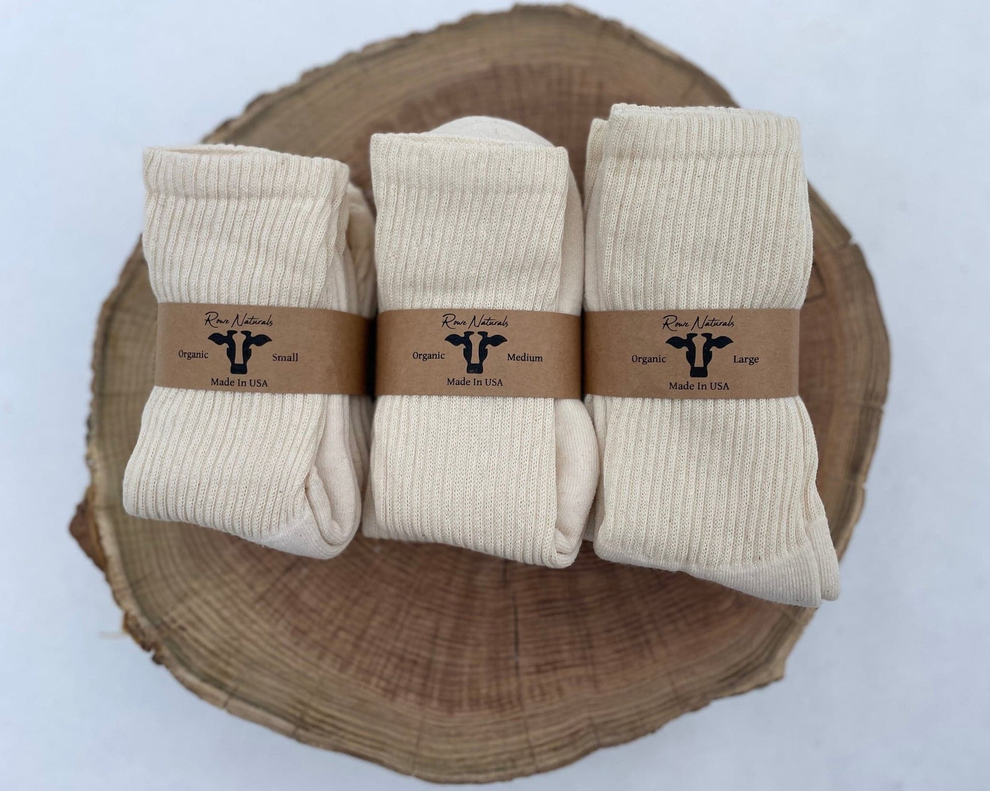 Organic Cotton Crew Socks - 3 Pack 1