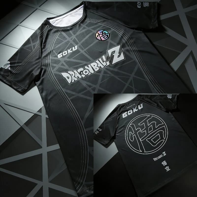 2026 New Dragon Ball Z Goku Anime Football Jersey Summer Plus Size Breathable Jersey Cosplay Short Sleeve T-shirt 1
