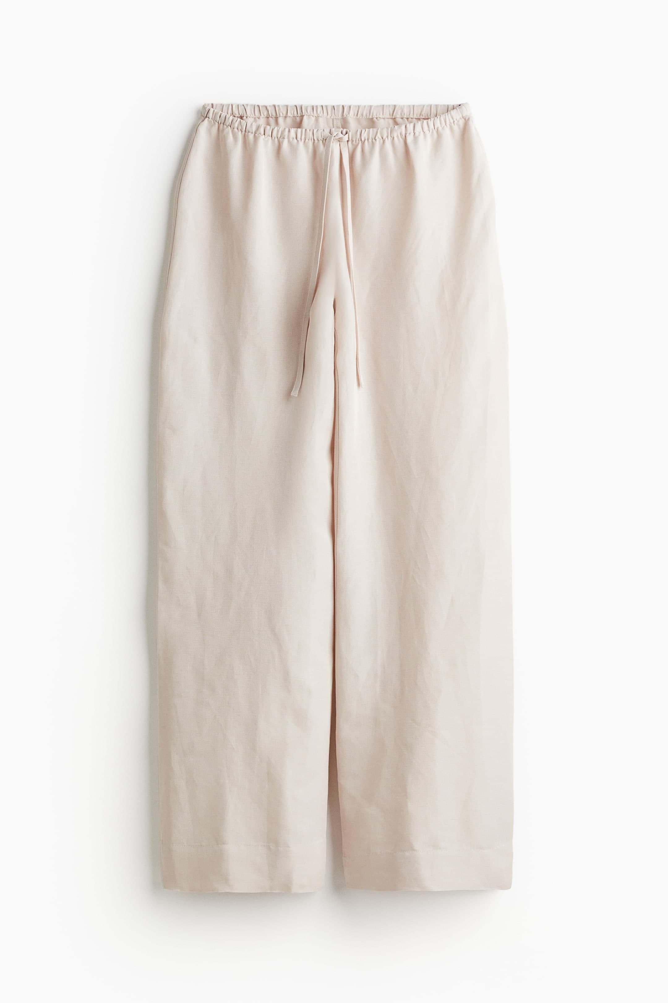 Pantalon de pyjama en lin mélangé 1