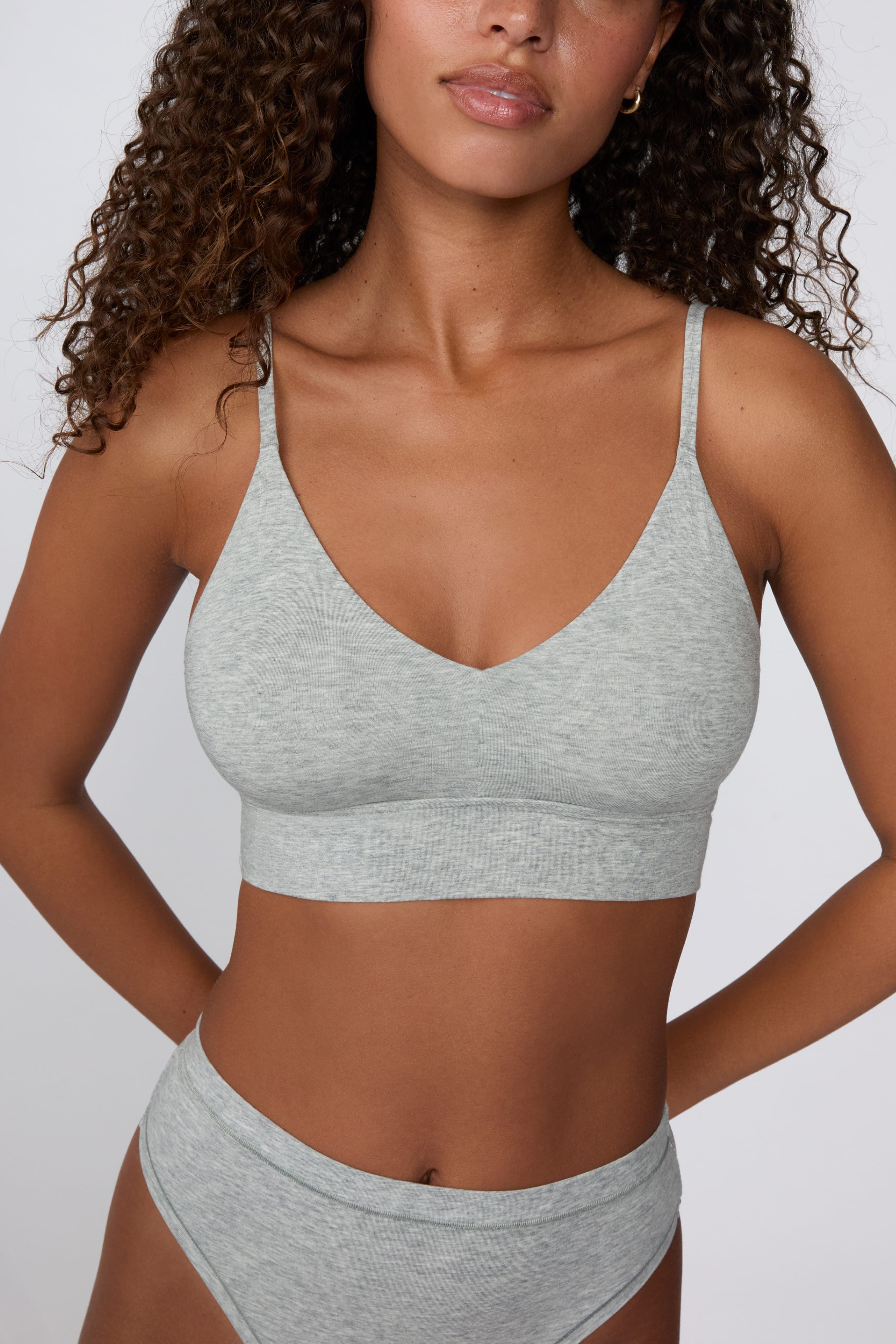 Cloud Cotton Triangle Bralette