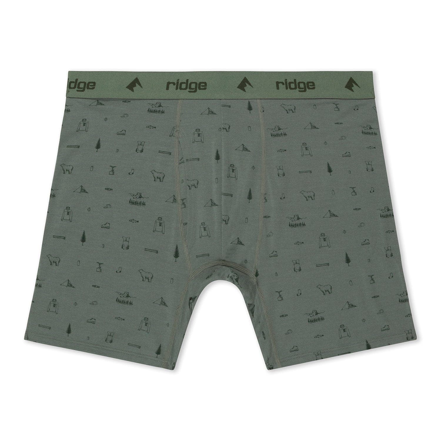 Men's Ridge Merino Wool Boxer Briefs