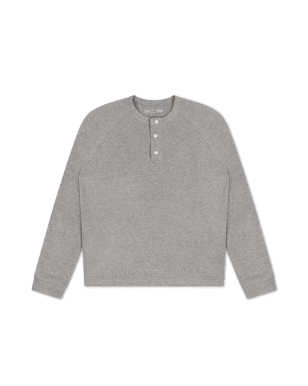 Cole Henley Long Sleeve Heather Grey