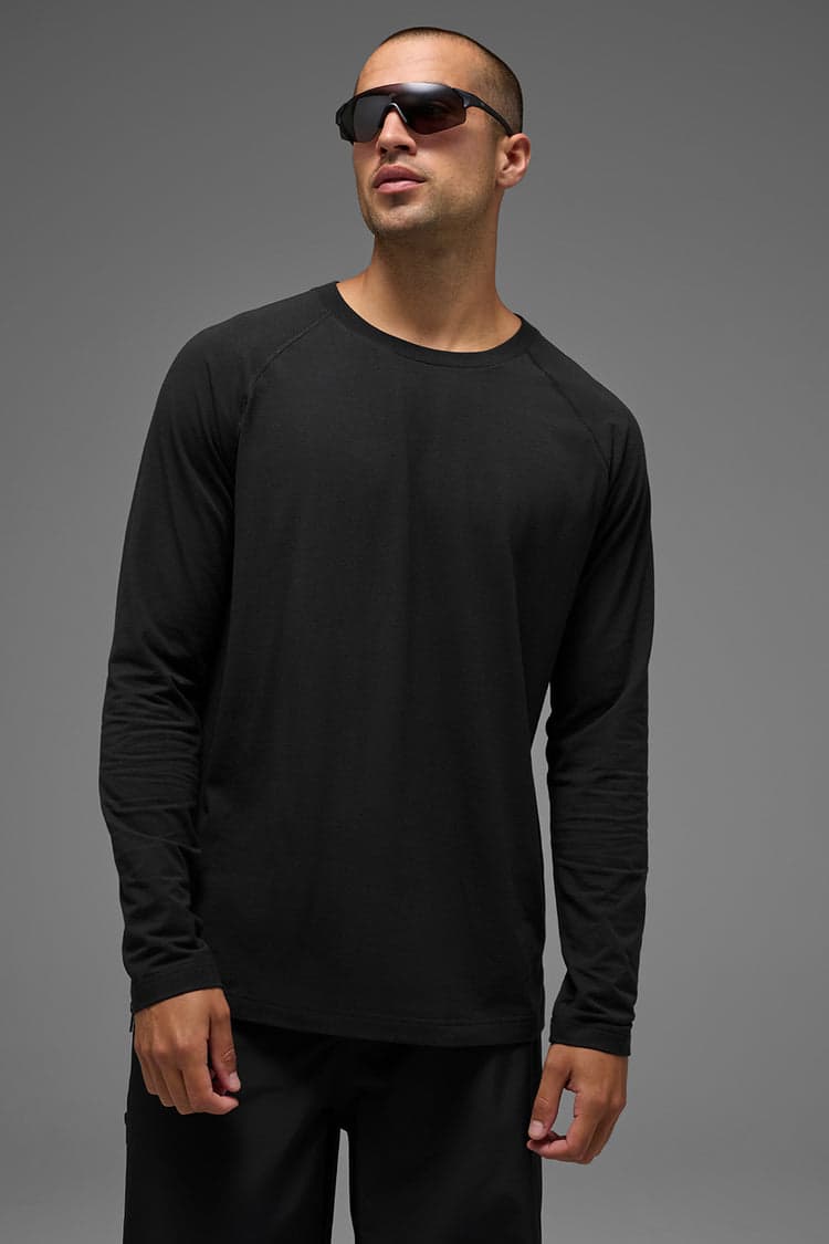 ALO Vapor Crewneck Long Sleeve