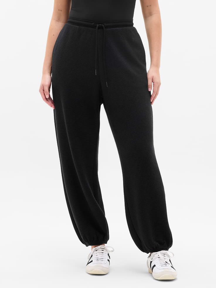 Tranquil Mid Rise Waffle Jogger