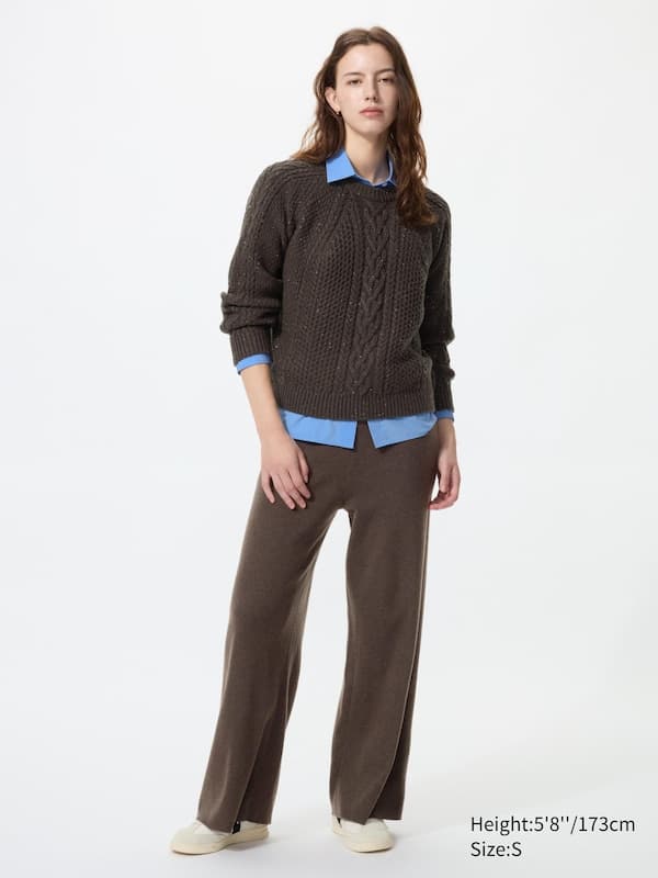 Pantalon en maille (Lavable en machine)