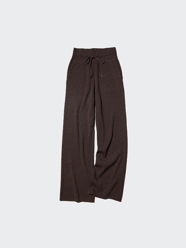Pantalon en maille côtelée (Lavable en machine)