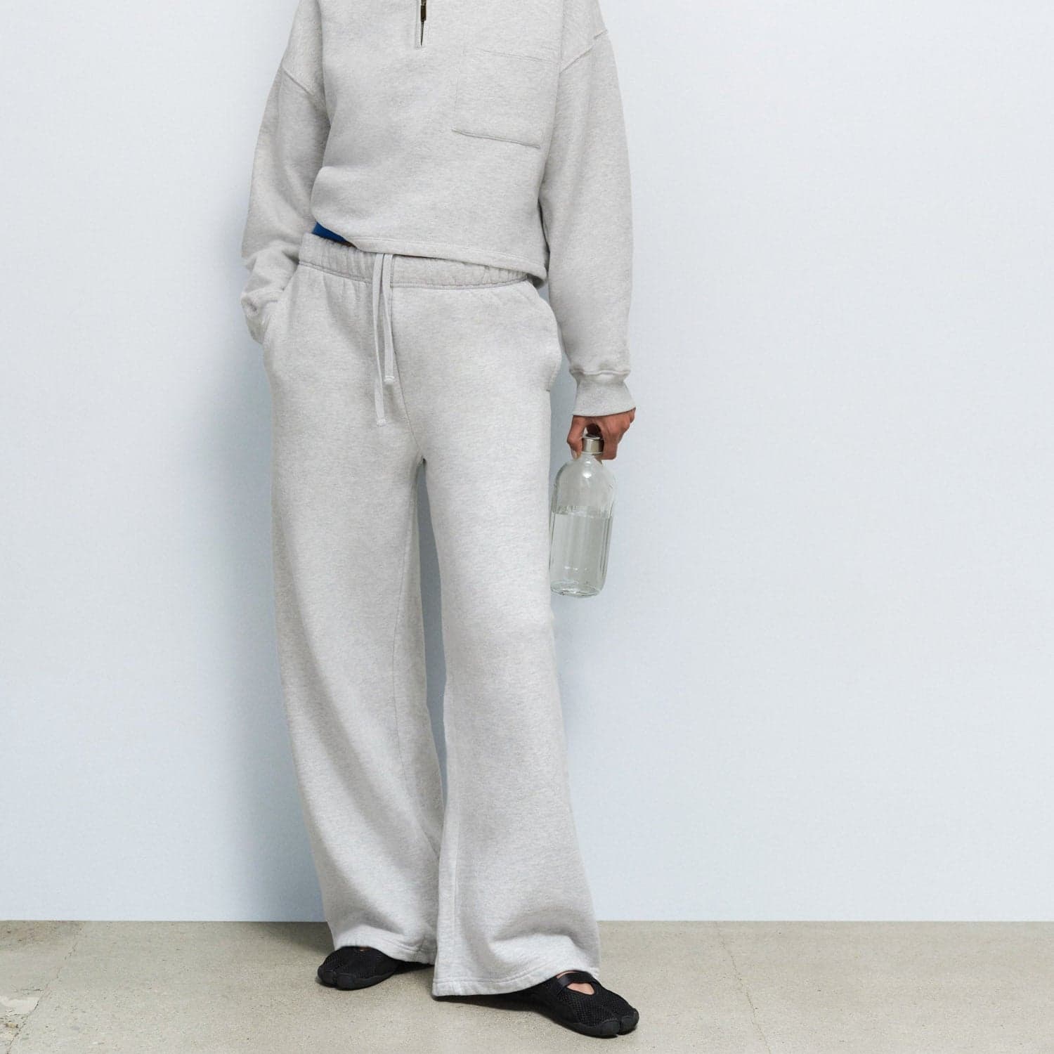 Organic Fleece Straight Leg Sweatpant