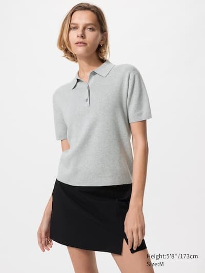 Pull à col polo (Manches courtes)