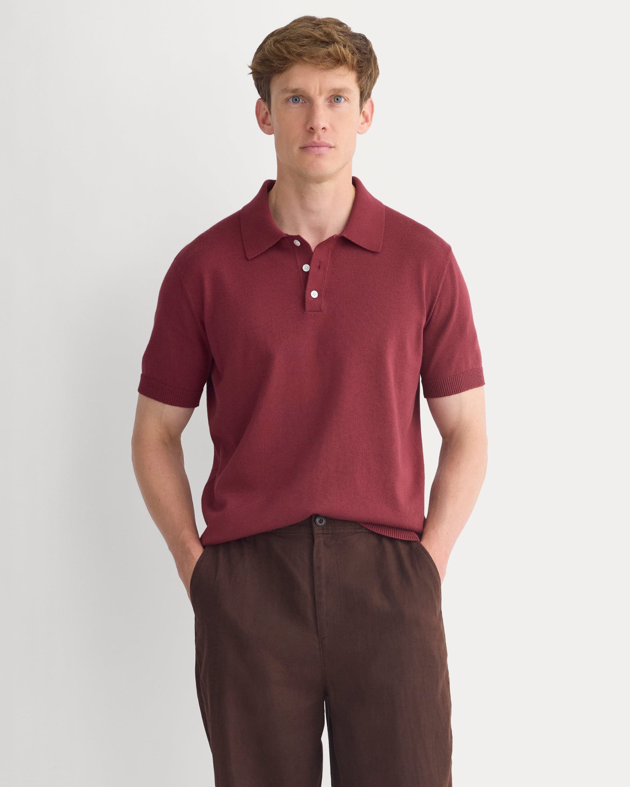 No-Sweat Sweater Polo