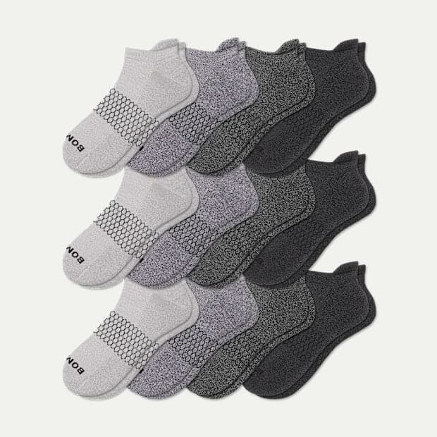 Men's Marl Ankle Sock 12-Pack