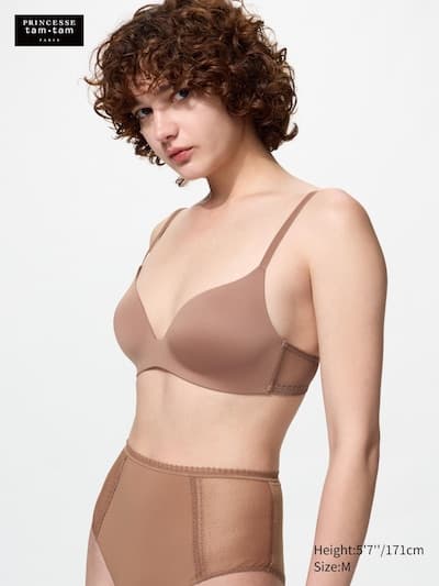 Soutien-gorge rembourré sans armatures