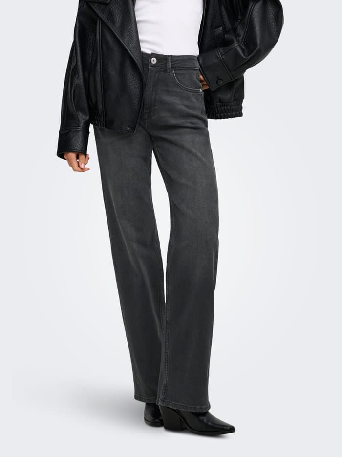 ONLJULLES Taille haute Wide Leg Fit Jeans