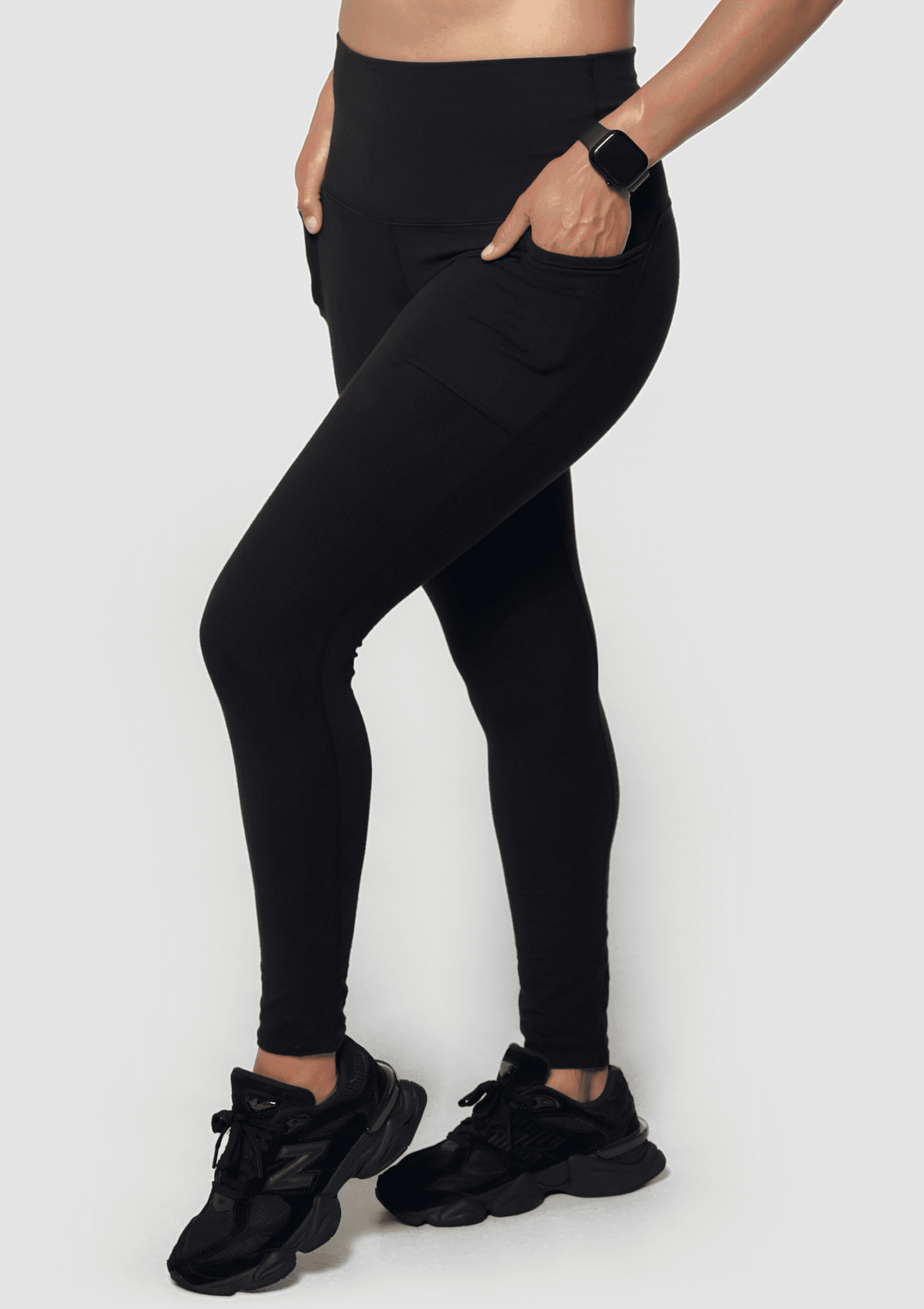 PureFlex Organic Cotton High Waist Pocket Leggings 1