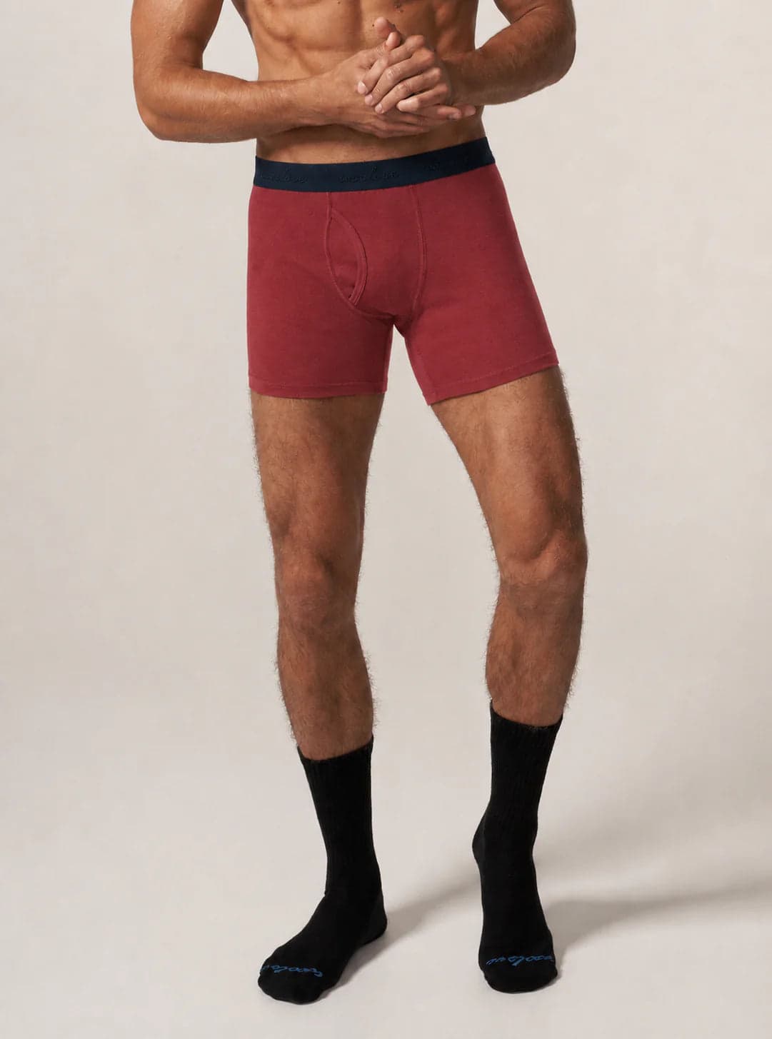 Men's 100% Merino Wool Boxer Brief Underwear