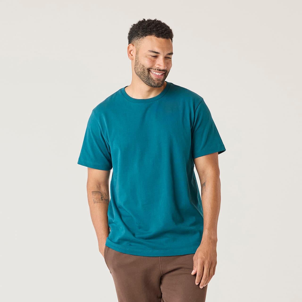 100% Regenerative Organic Certified® Cotton Classic Crew Neck Tee