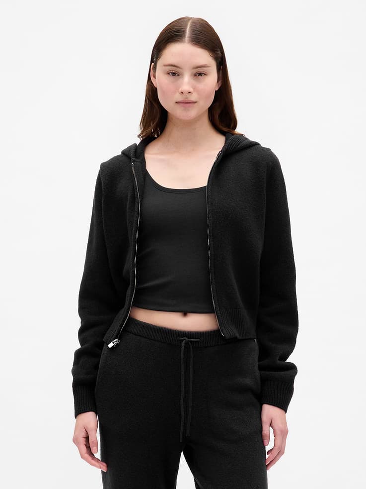 CashSoft Sweater Zip Hoodie