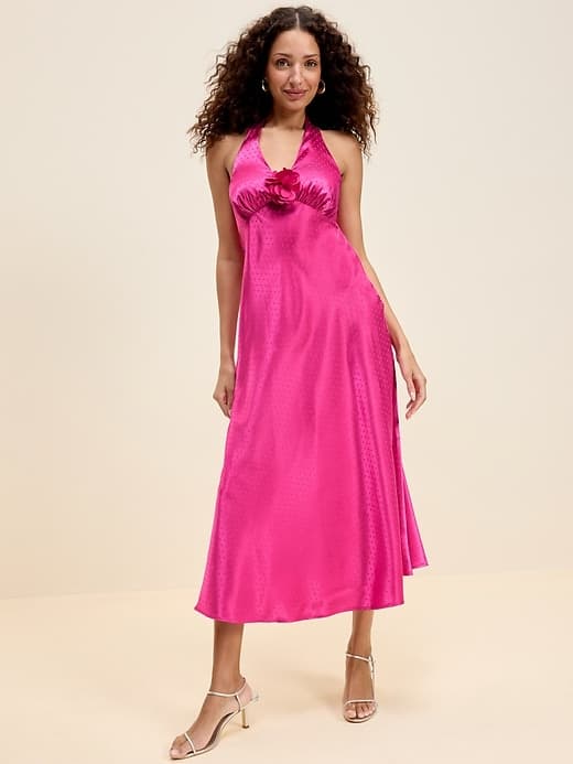 The Occasion by Old Navy Satin Flare-Sleeve Mini Dress